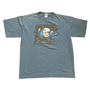 VTG 90s Anvil Men’s 2X Gray T-Shirt Home Improvement Master Craftsman